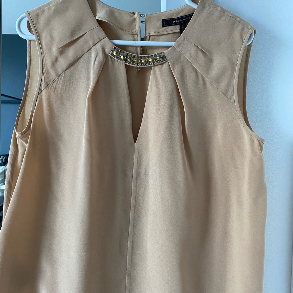 BCBG Max Azria Sequin 100% Silk
